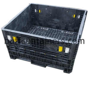 Plastic Folding Bulk Shipping Container 48 x 45 x 25