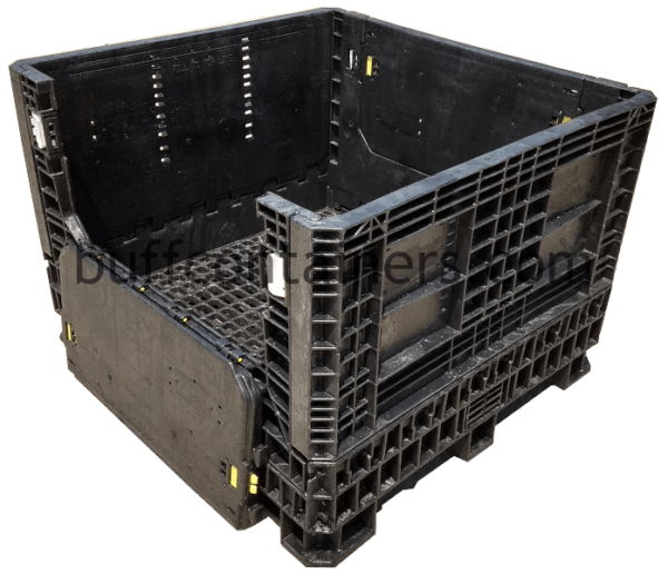 HEAVY DUTY KNOCKDOWN CONTAINER 48X45X34″