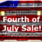 Fourth of July Sale!