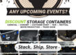 Any Events Coming Up?